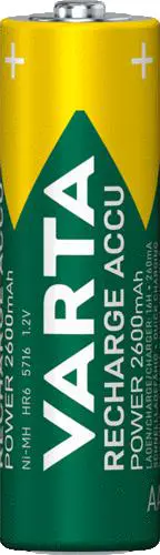 Varta Recharge Battery Power AA 2600mAh Blister 4