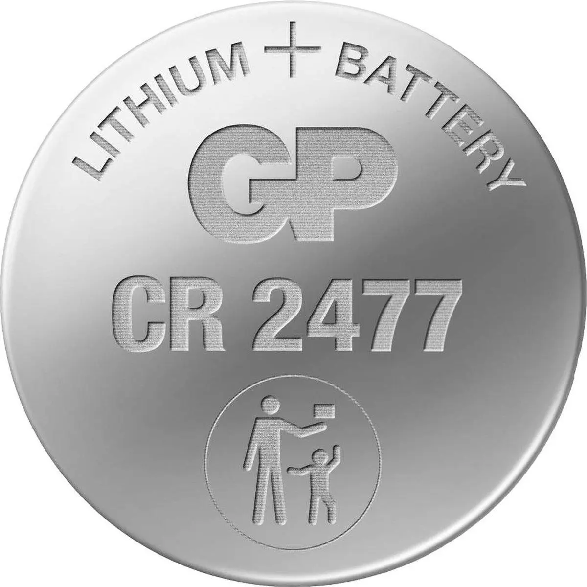 CR2477 GP Lithium button cell 3V 1 piece