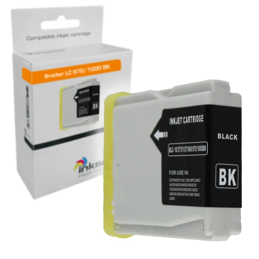 Inksave Brother LC 970/1000 BK