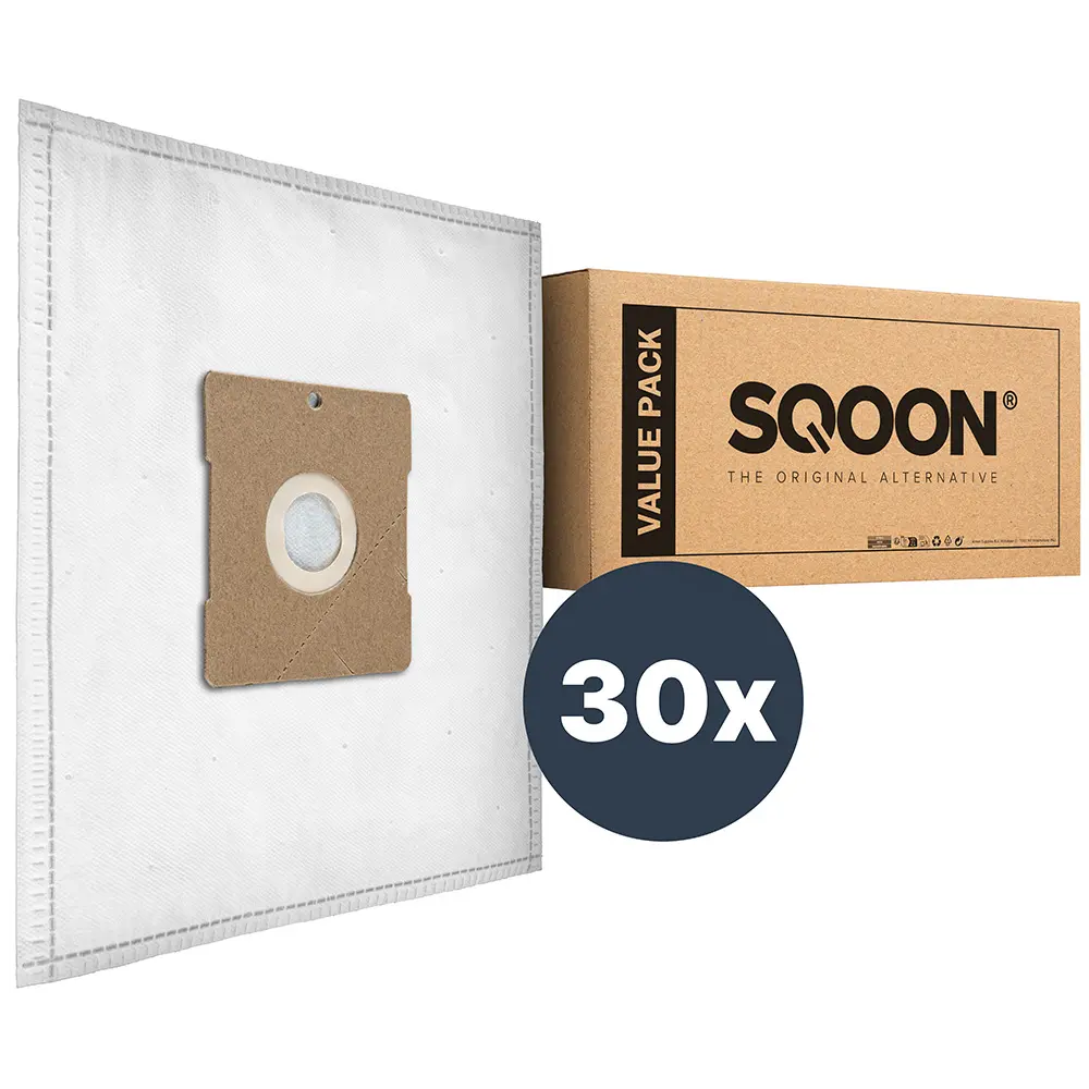 SQOON Vacuum cleaner bags suitable for Uni-bag 30 pcs.