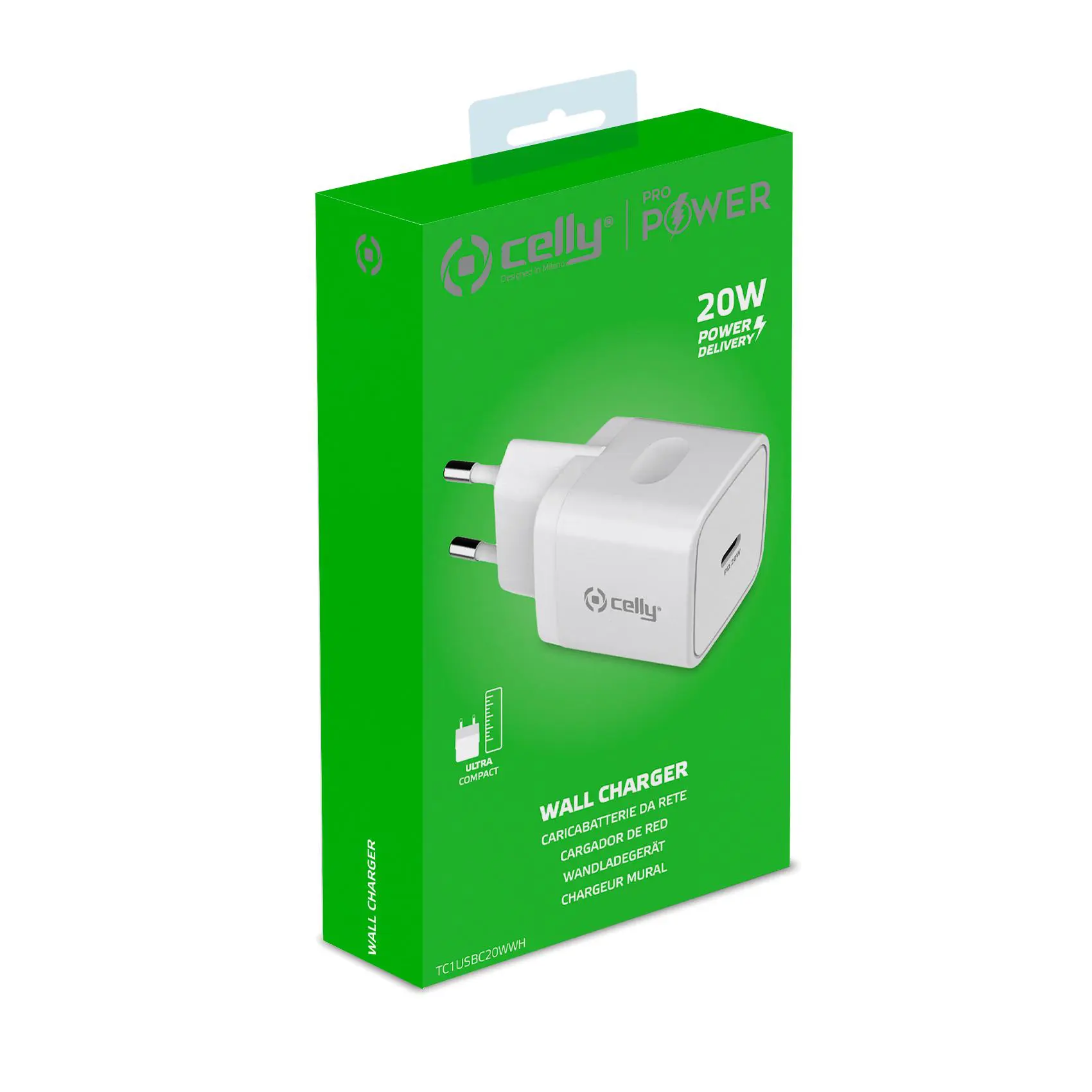 Home charger USB-C PD 20W White