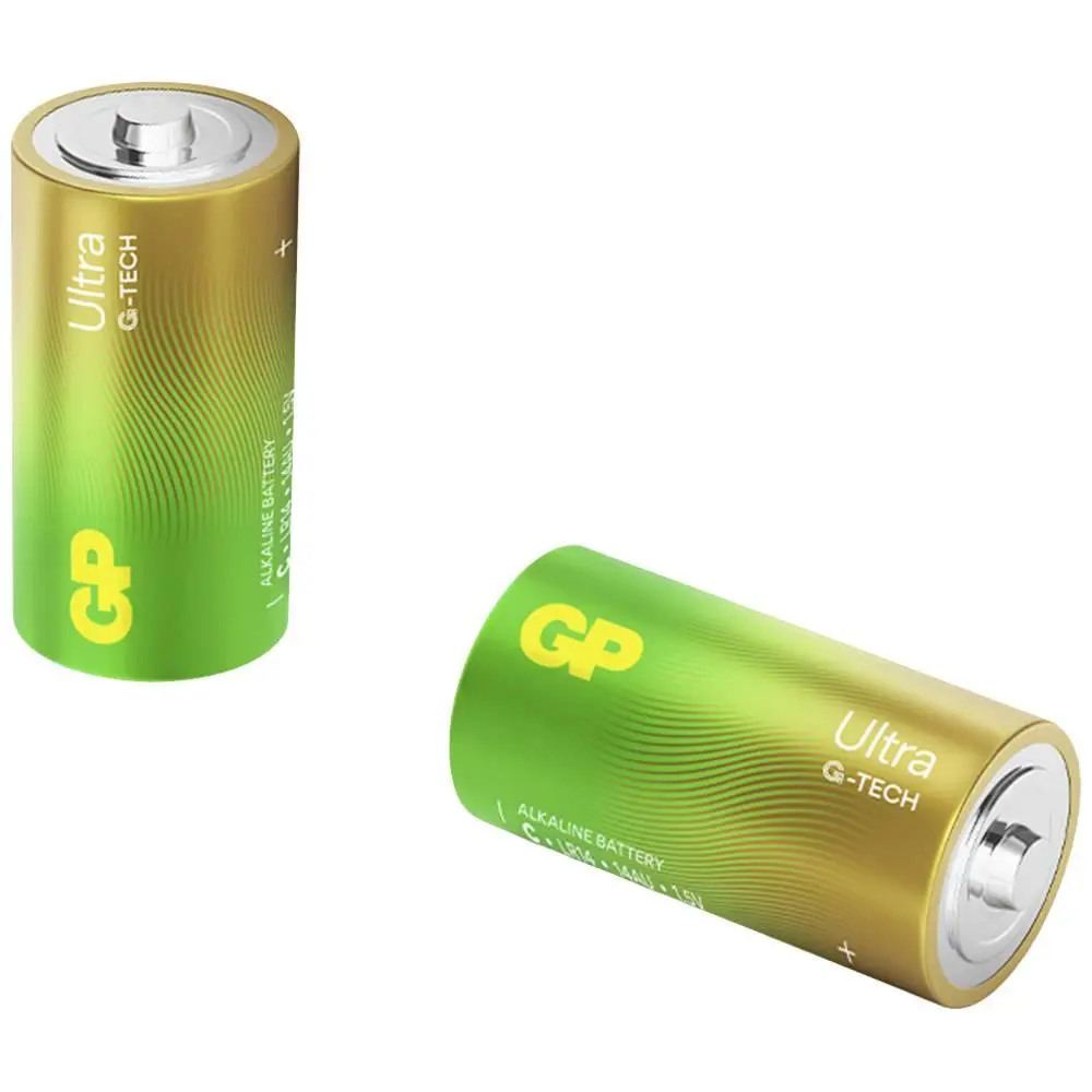 C Baby battery GP Alkaline Ultra 1.5V 2 pcs.