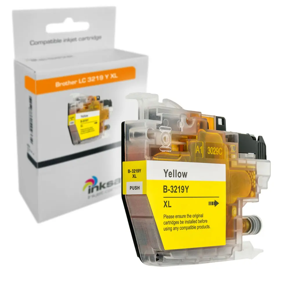 Ahorro de tinta Brother LC 3219 Y