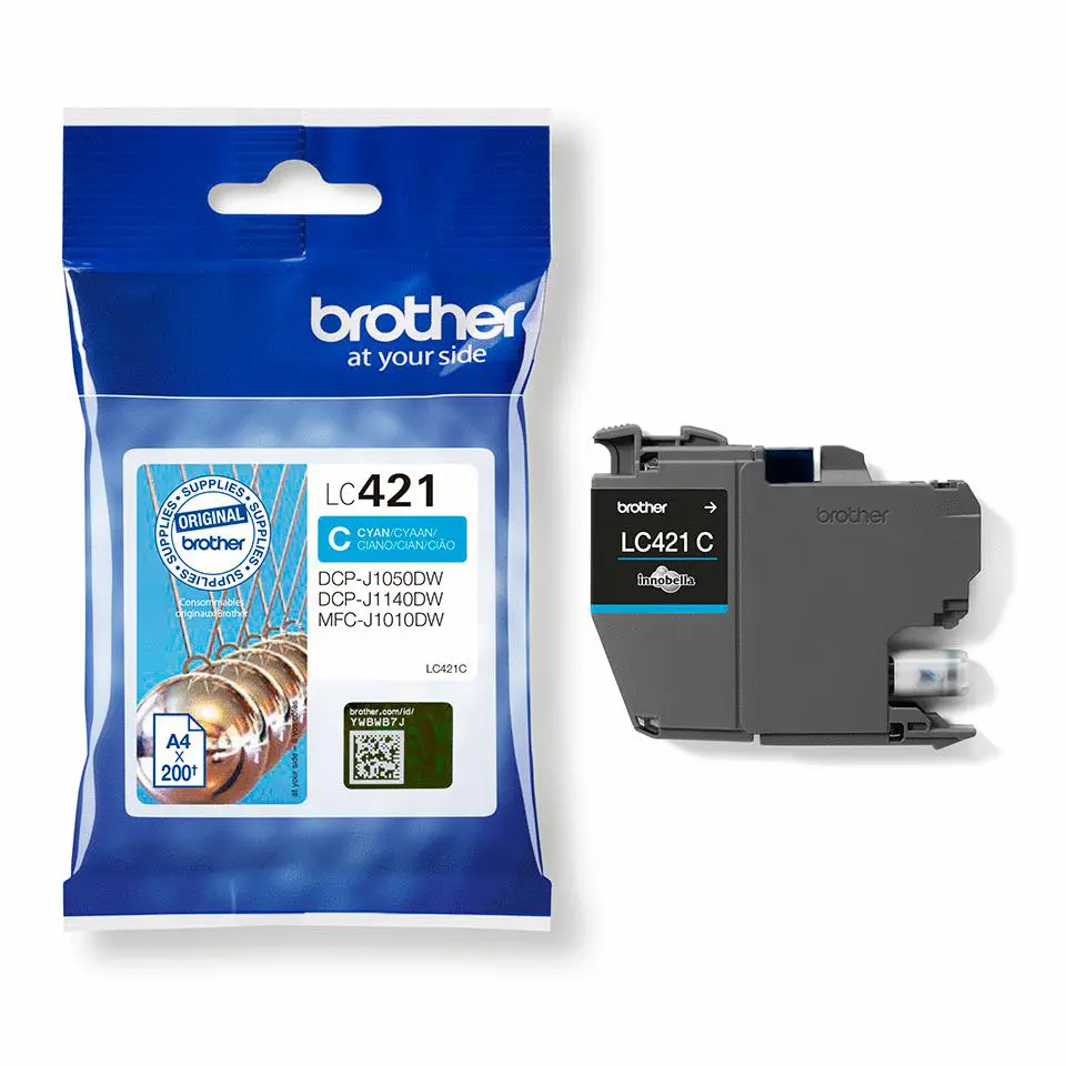 BROTHER LC 421 C ORIGINAL | LC421C | Ink cartridges
