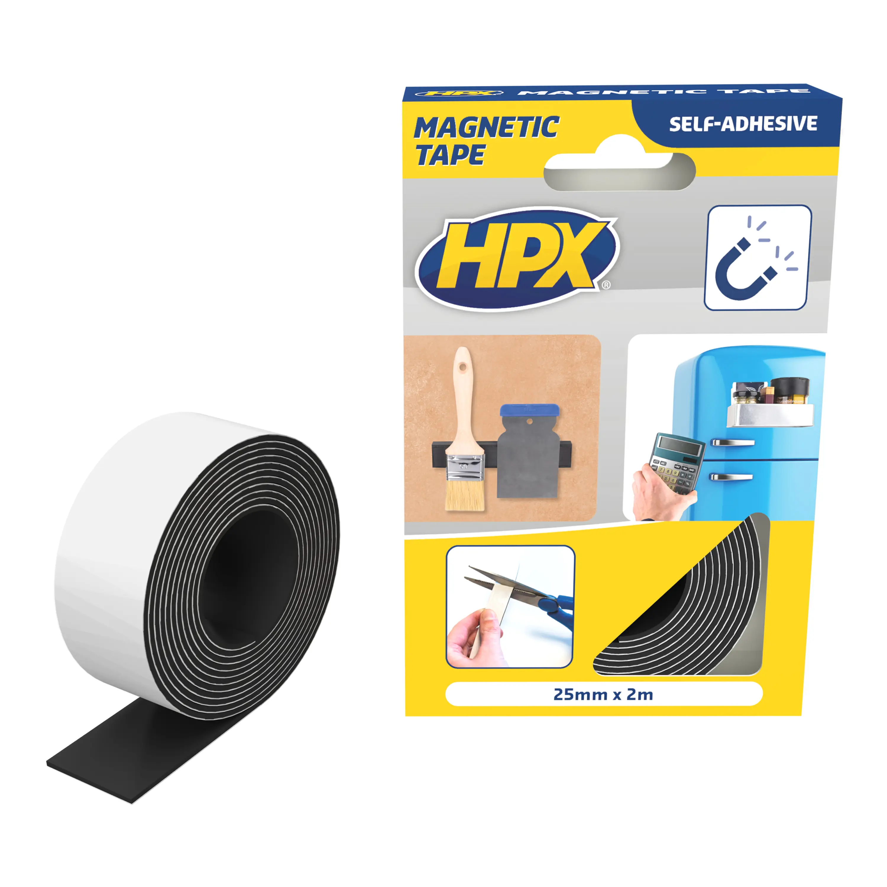HPX Magnetic tape 25mm x 2m