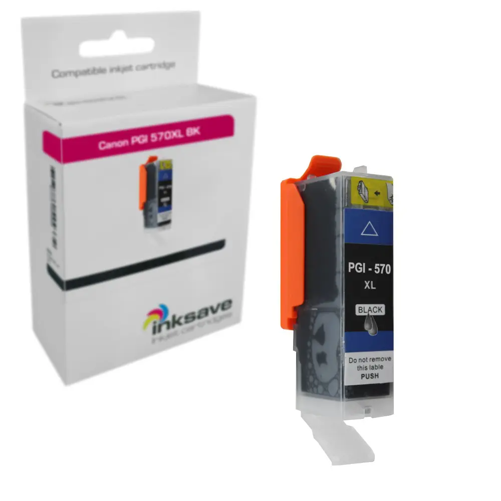 Inksave vervanging voor Canon PGI 570 BK XL