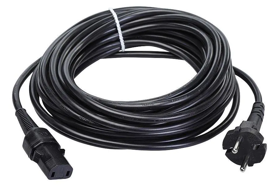 Detachable cord 10 meters Nilfisk GM80 / GS90 / VP300 black