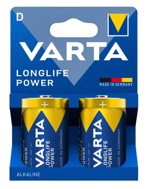Varta Longlife Power D Blister 2