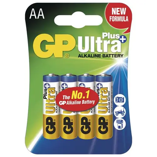 AA battery GP Alkaline Ultra Plus 1.5V (4pcs)
