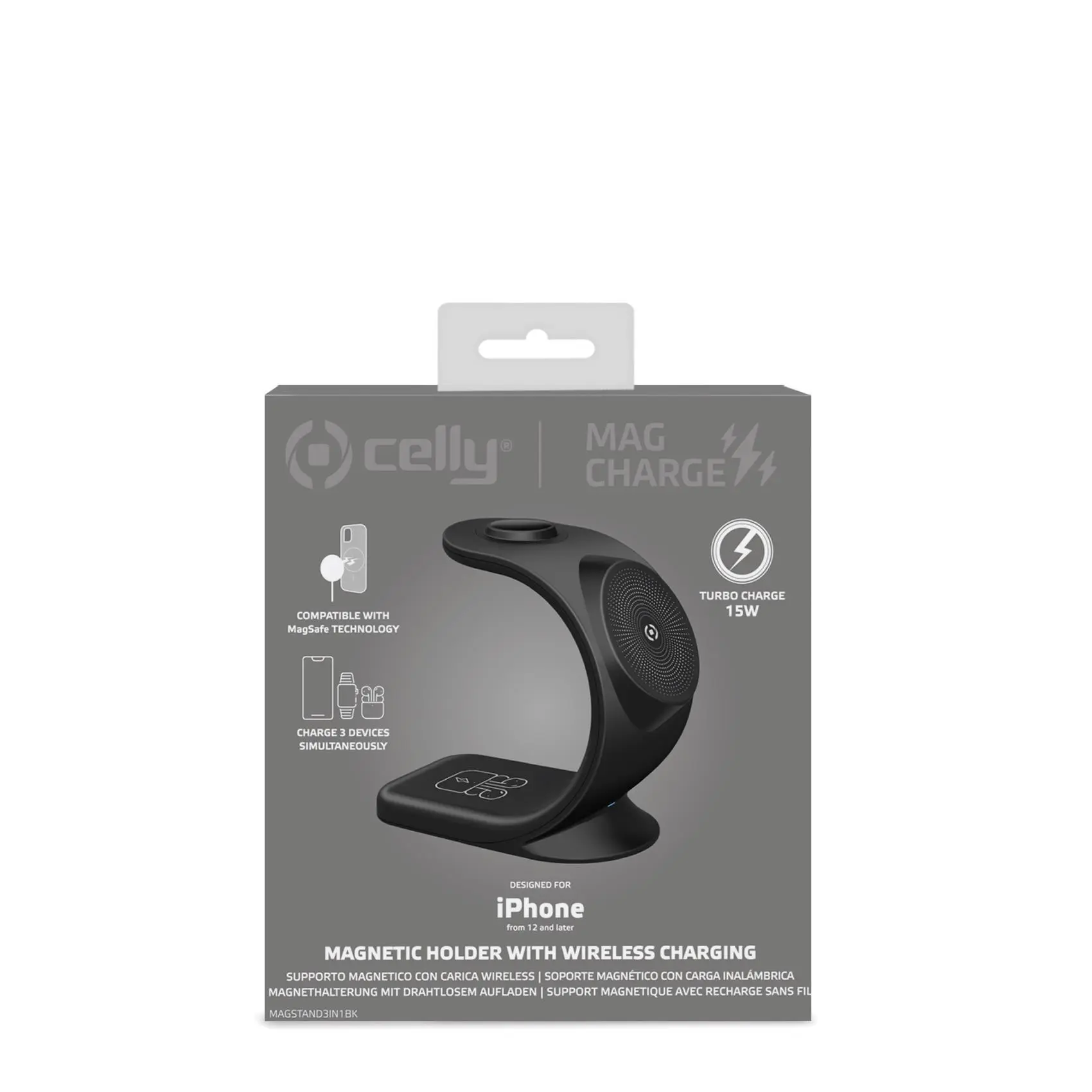 Wireless charger 3 in 1 MagSafe iPhone/Airpods/Apple Watch