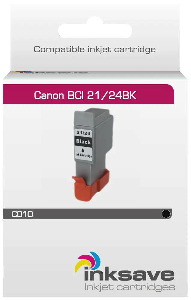Inksave Canon BCI 21/24 BK