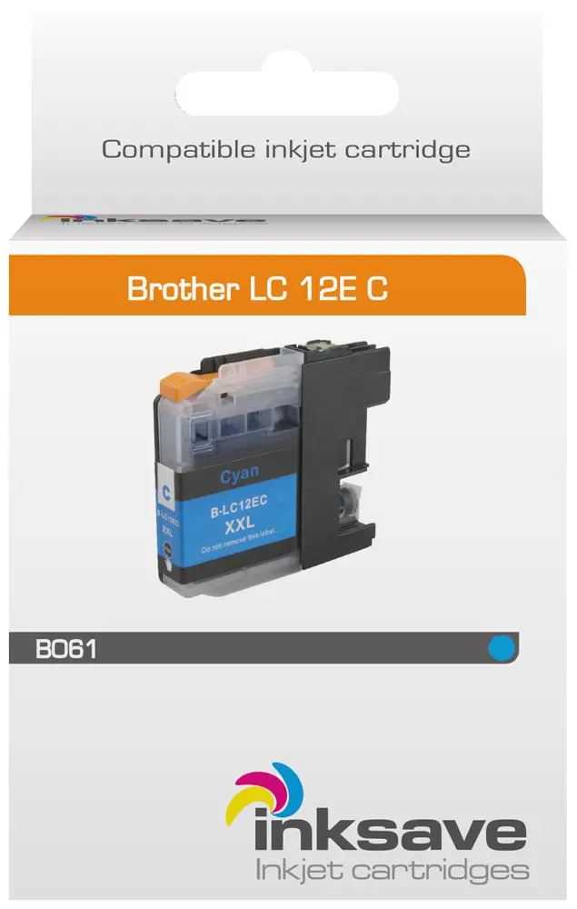Inksave Brother LC 12E C