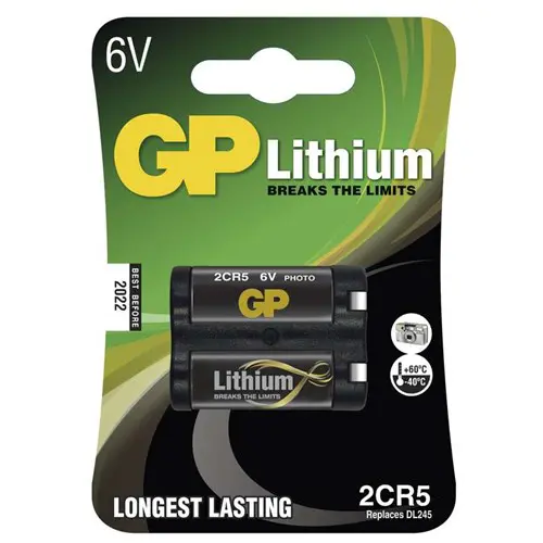2CR5 battery GP Lithium (1pc)