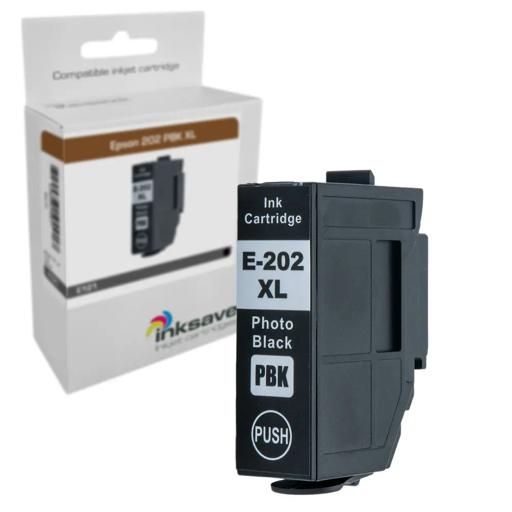 Inksave Epson 202 PBK XL
