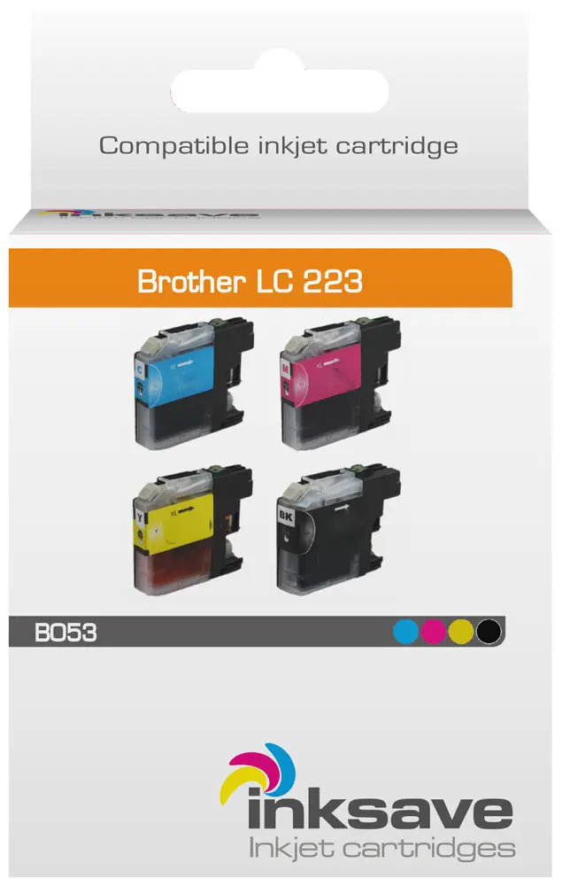 Remplacement Inksave pour Brother LC 223 Multipack