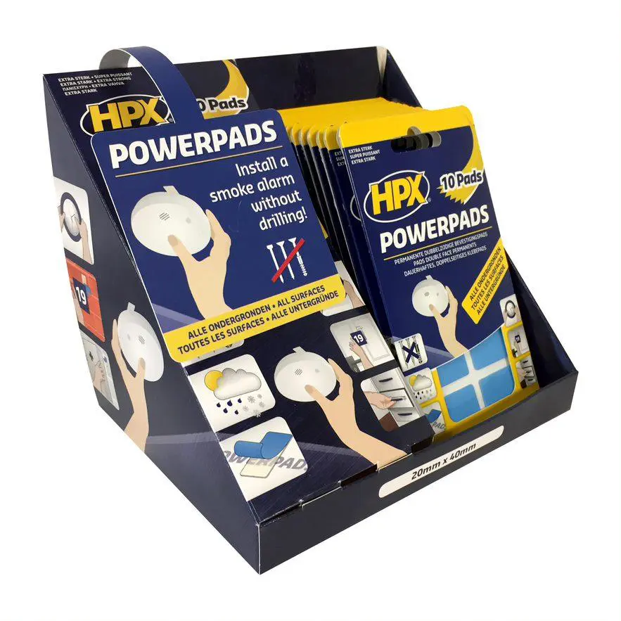 Double-sided mounting pads ( 10 pieces ) 20x40 mm