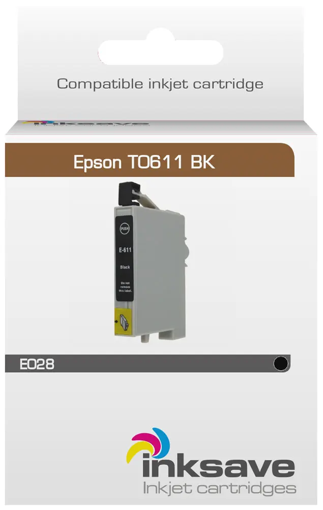 Inksave Epson T0611 BK