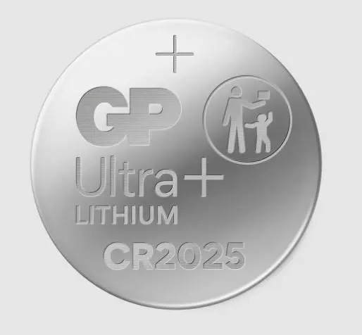 CR2025 GP Ultra Plus Lithium-Knopfzelle 3V 2 Stück