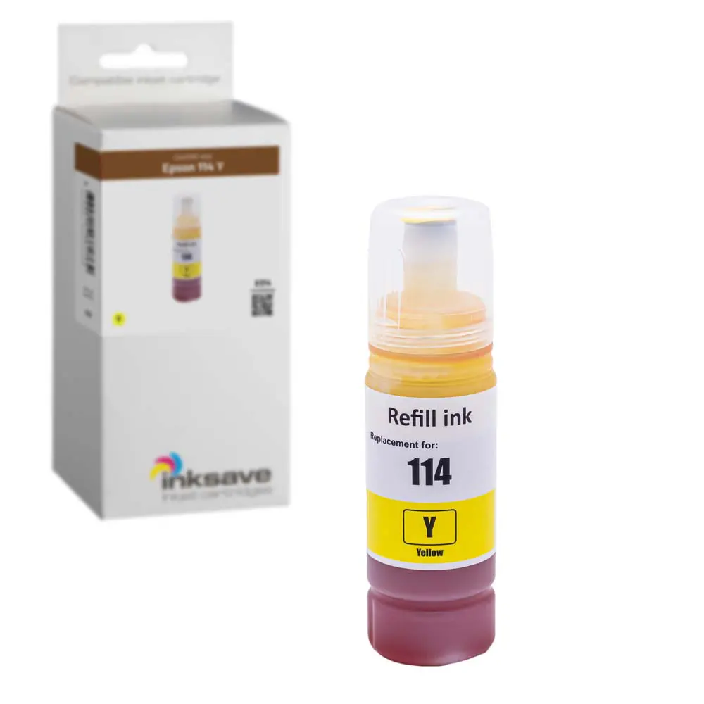 Inksave replacement for Epson 114/115 Y