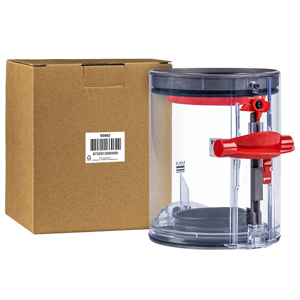 SQOON Stofreservoir geschikt voor Dyson V10 (SV12) klein 145mm.