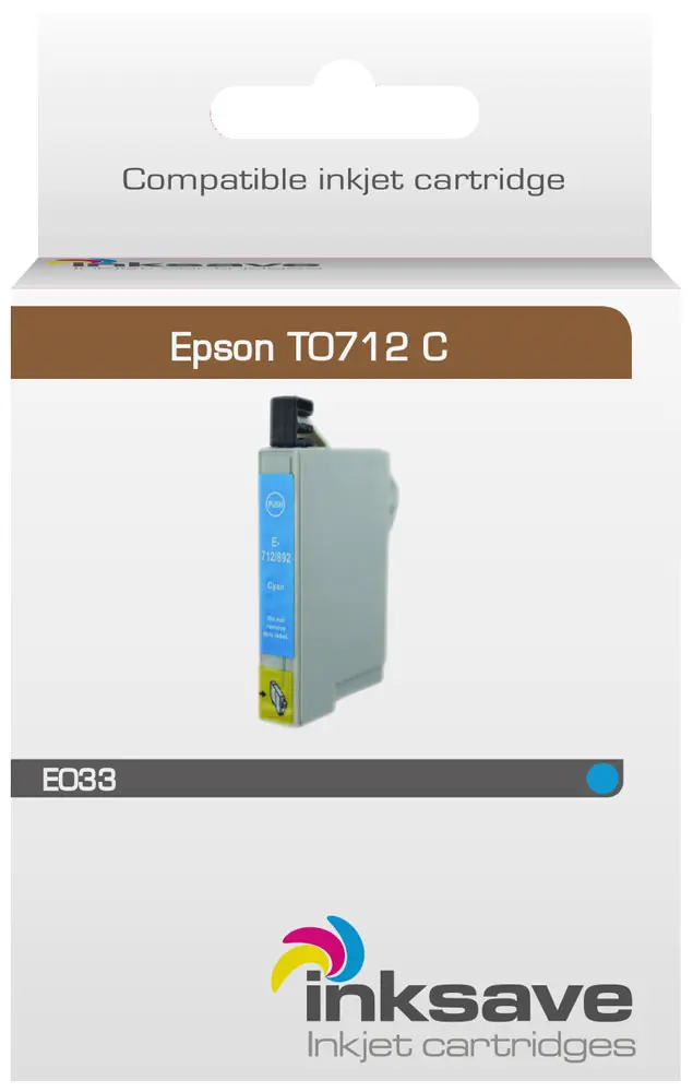 Economiseur d'encre Epson T0712 C
