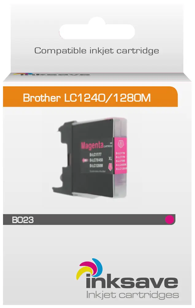 Inksave Brother LC 1240/1280 M