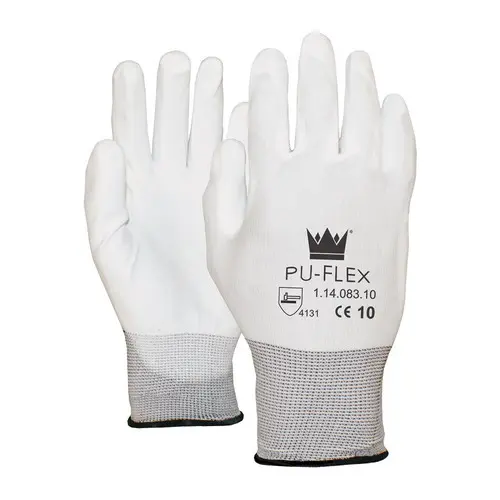 Working glove PU-Flex White