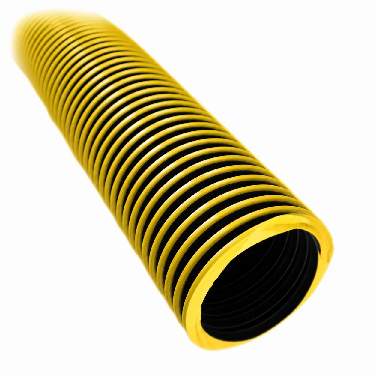 SQOON Slang op rol 38 mm 20 meter geel/zwart ESD