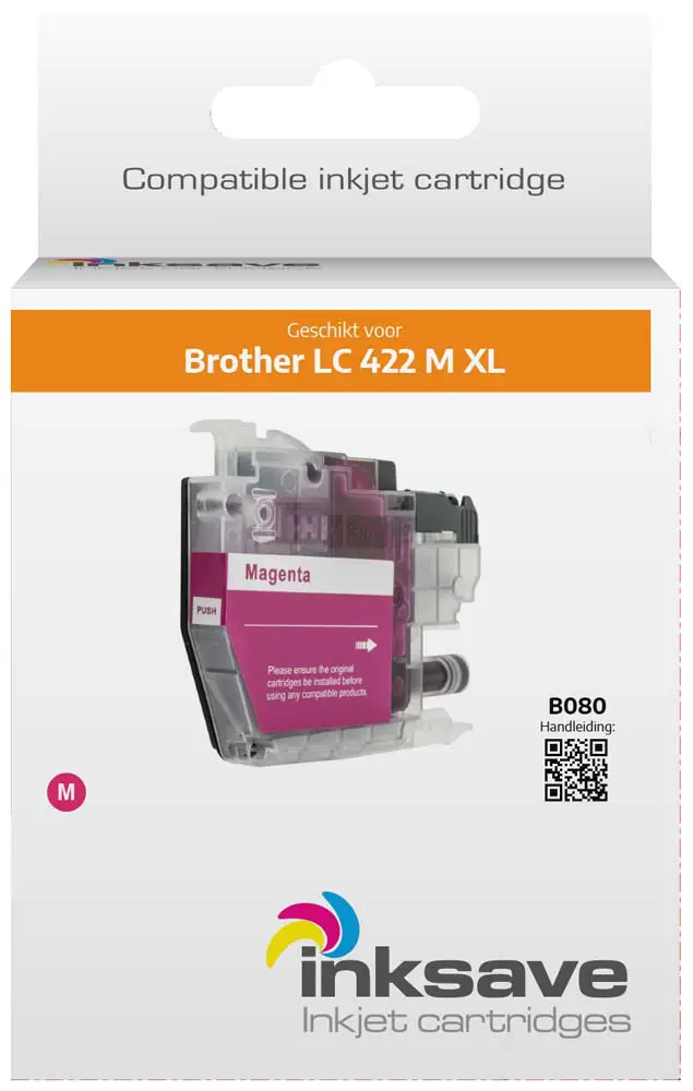 Inksave vervanging voor Brother LC 422 M XL
