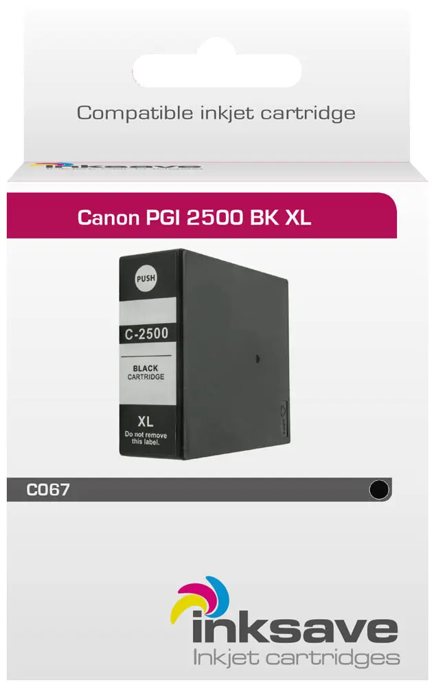 Inksave Canon PGI 2500 BK XL