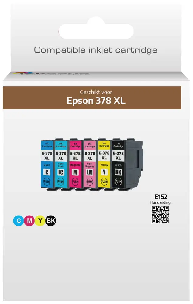 Inksave replacement for Epson 378 XL Multipack