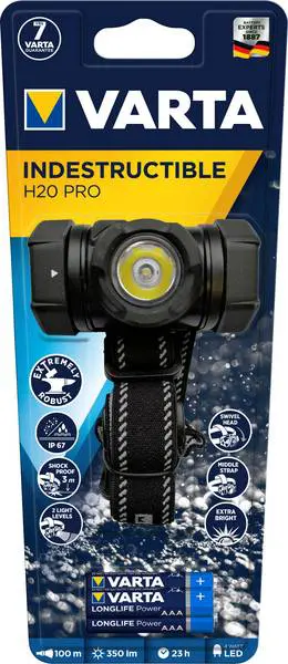 Lampe frontale Indestructible H20 PRO