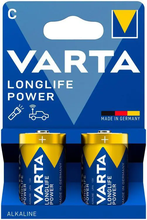 Varta Longlife Power C Blister 2