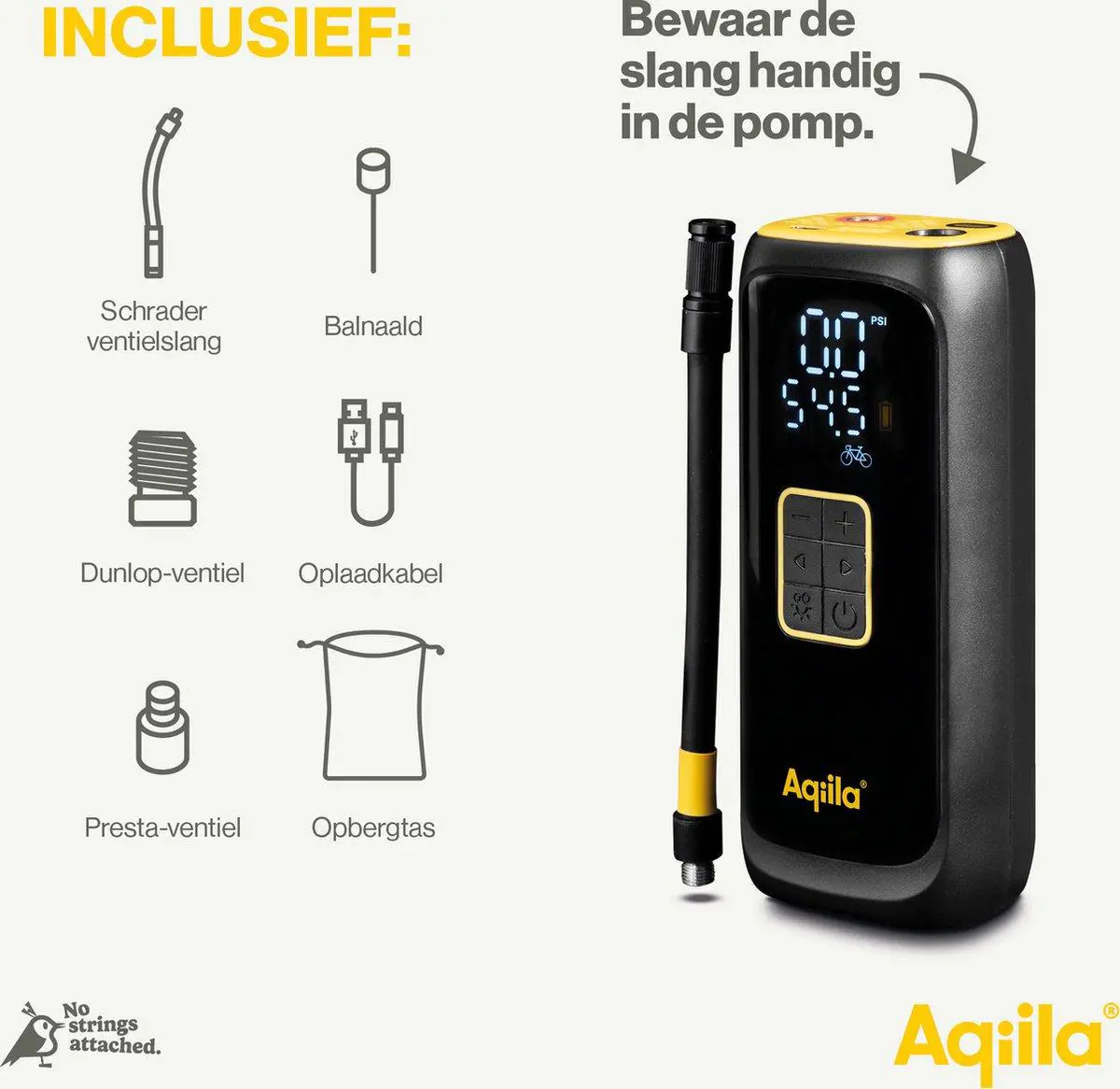 Aqiila Airbird C4 Draagbare Compressor