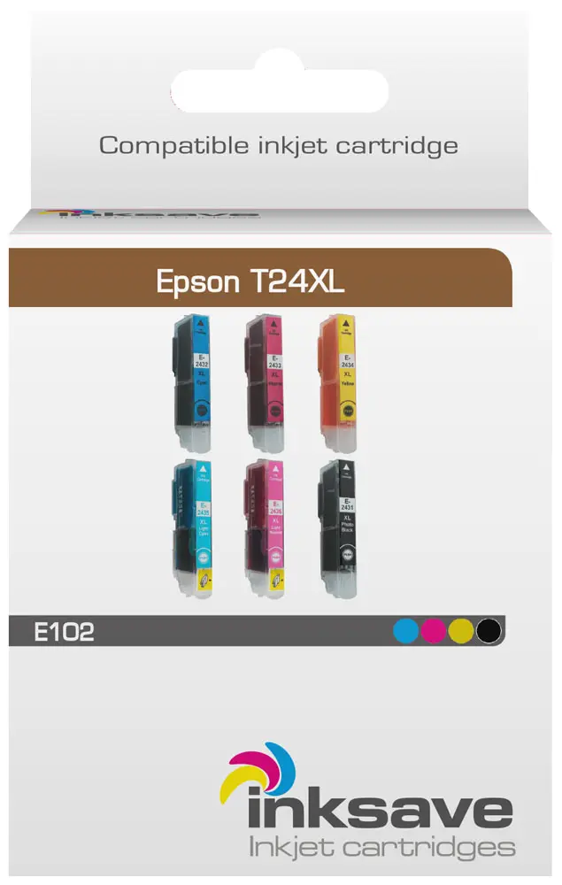 Inksave vervanging voor Epson 24 XL Multipack