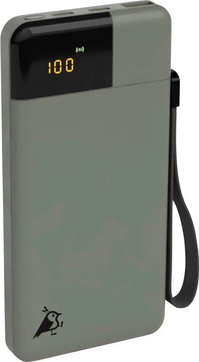 Aqiila Powerbird B10 Powerbank 20W mosgroen 10.000 mAh 