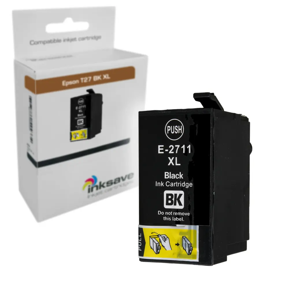 Remplacement Inksave pour Epson 27 BK XL