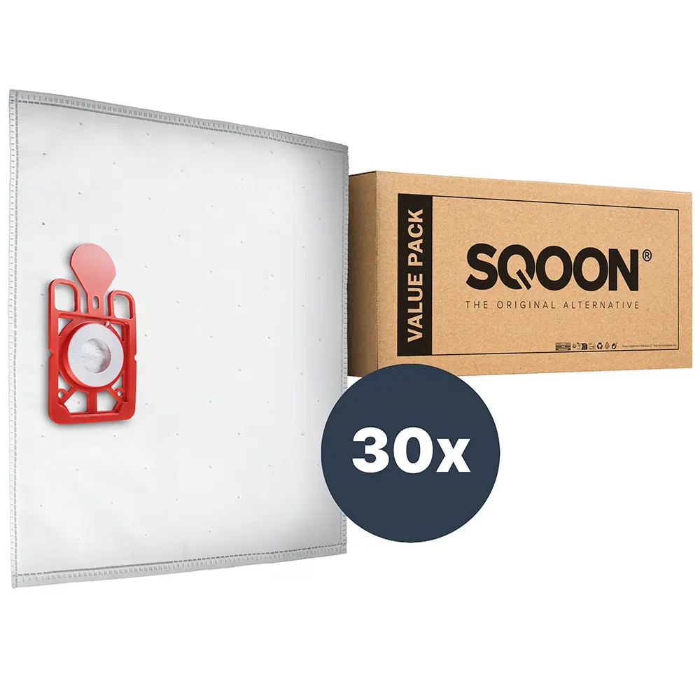 SQOON Vacuum cleaner bags suitable for Numatic NVM 1AH 130-150 models 30 pcs.