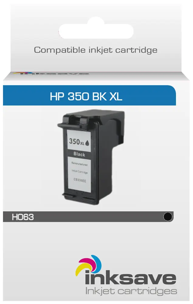 Remplacement Inksave pour HP 350 BK XL