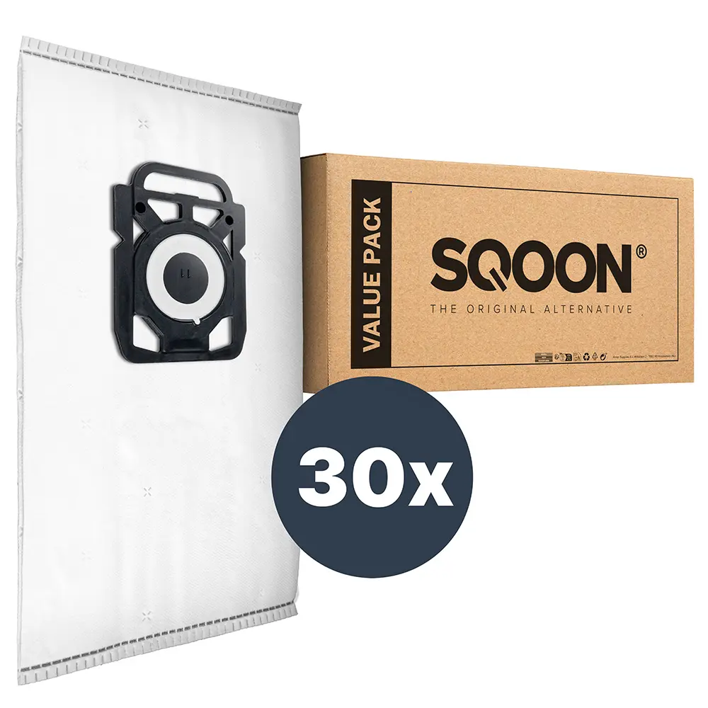SQOON Vacuum cleaner bags suitable for Nilfisk Elite/King/Extreme 3-D 30 pcs.
