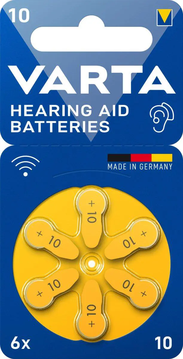 Varta Hearing Aid 10 Blister 6