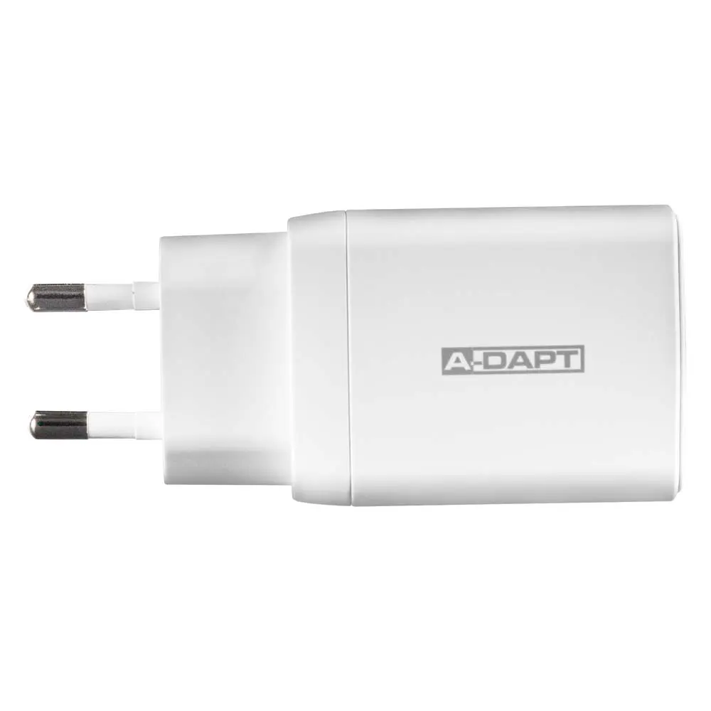 Home charger 45W 2x USB-C PD white
