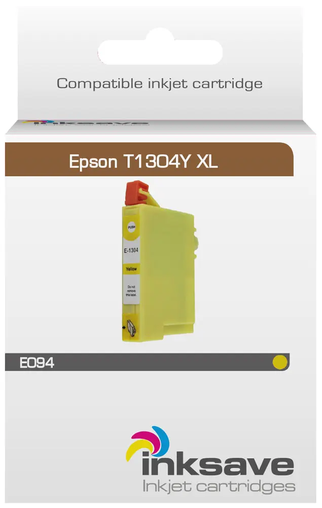 Inksave-Ersatz für Epson T1304 Y