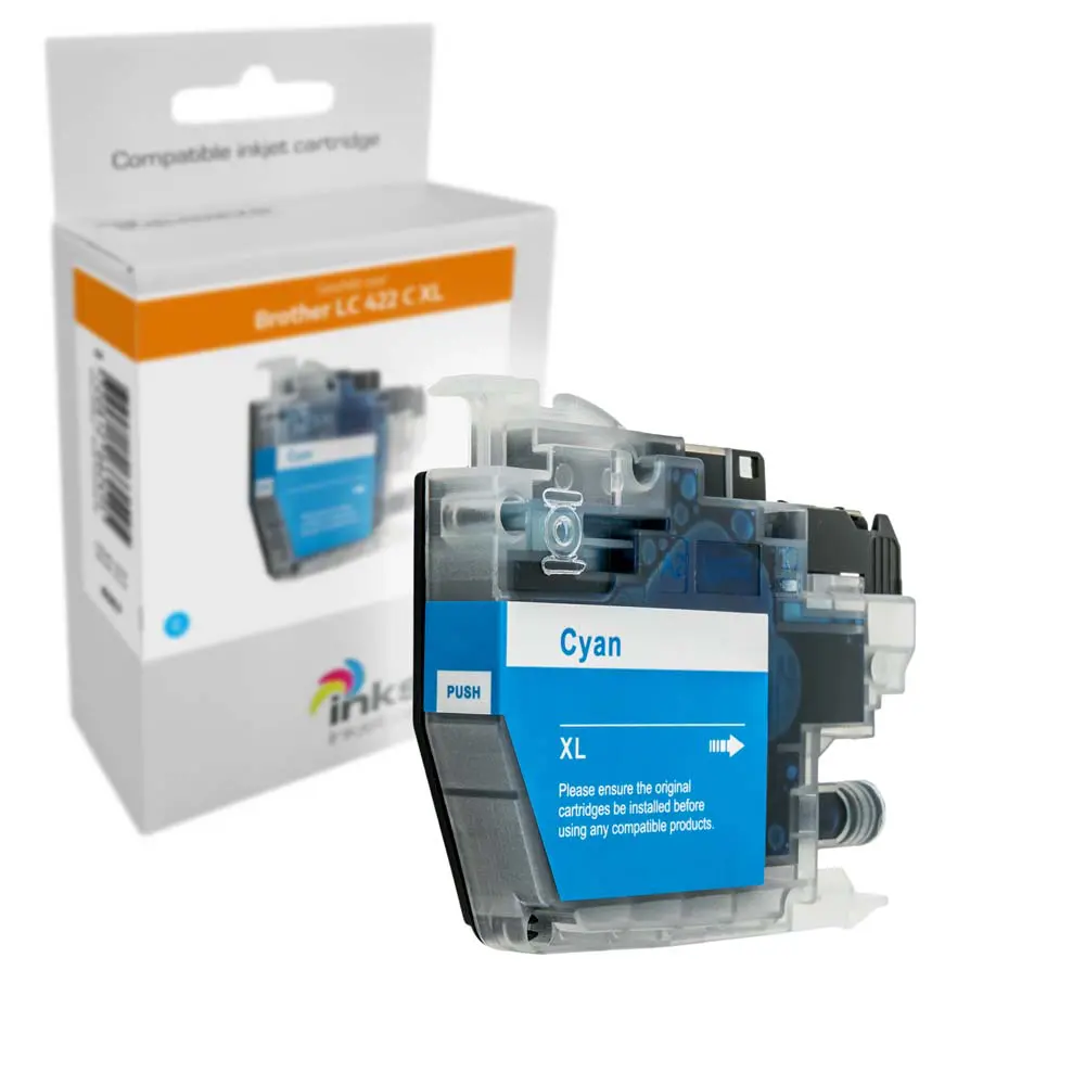Recambio Inksave para Brother LC 422 C XL