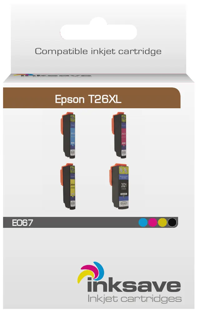 Inksave vervanging voor Epson 26 XL Multipack