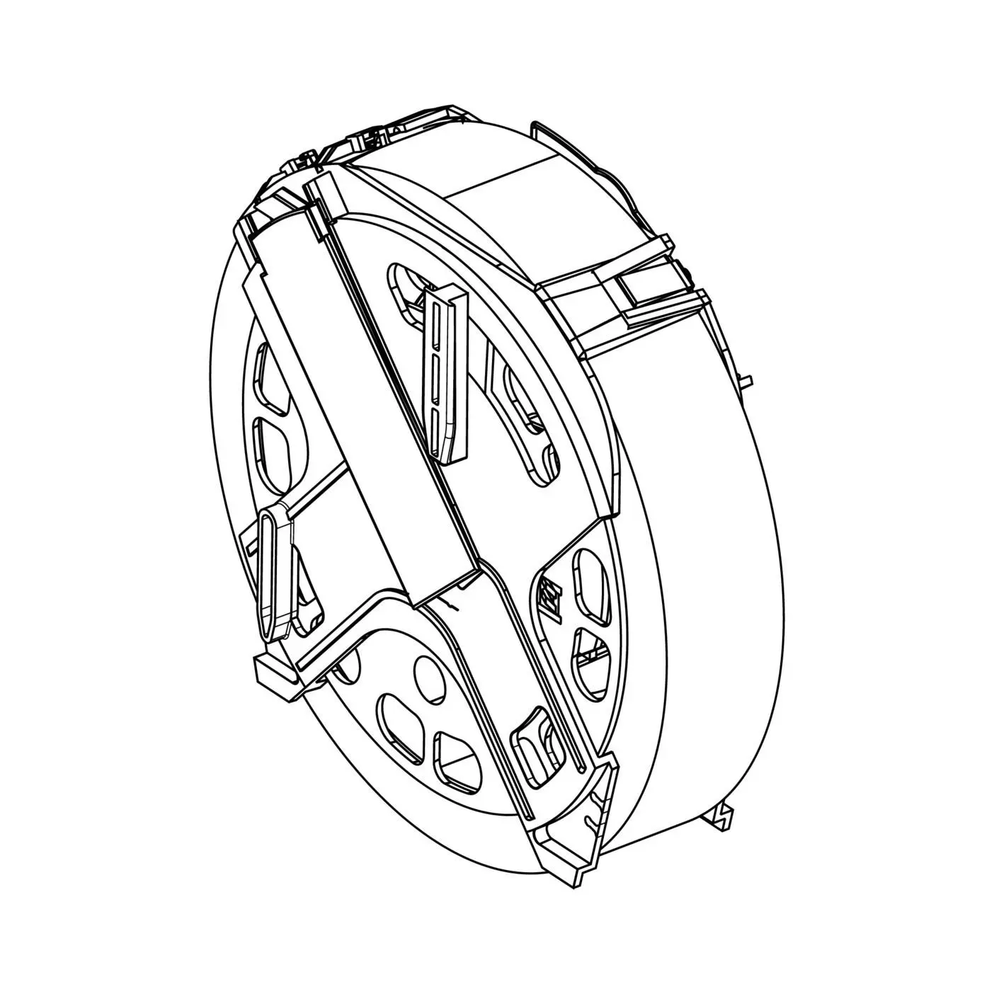 Haspel compleet AEG VX82