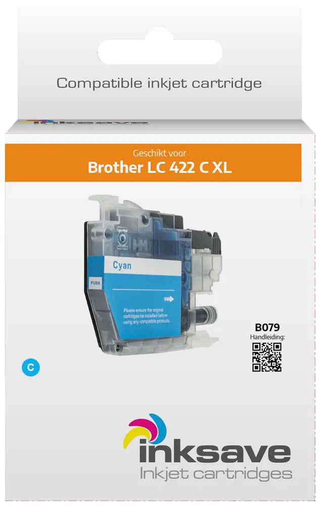 Inksave replacement for Brother LC 422 C XL