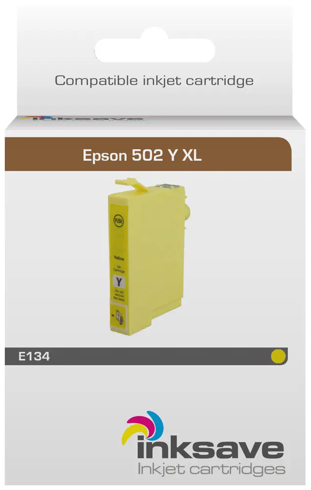 Inksave-Ersatz für Epson 502 Y XL