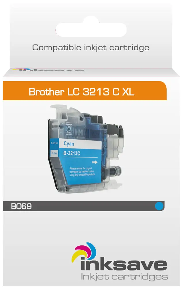 Ahorro de tinta Brother LC 3213 C