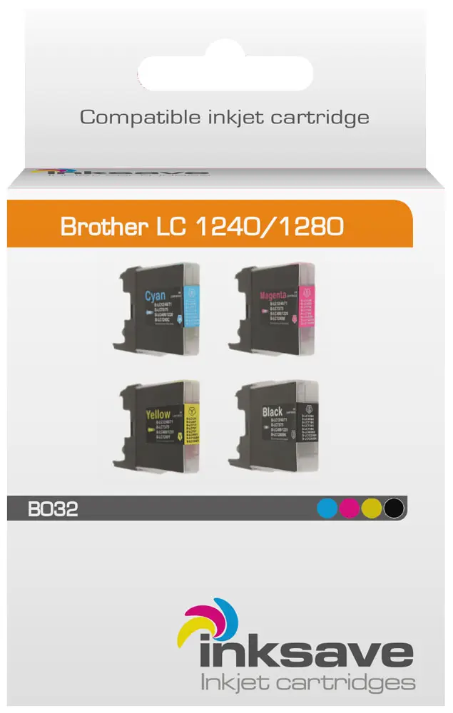 Inksave Brother LC 1240/1280 Multipack